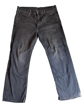 Levi's 569 Men's Loose Straight Jeans Black 36X30